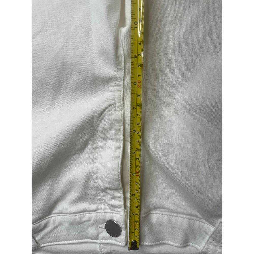 Democracy White "Ab"solution Capri Pants Size 24W - Picture 6 of 9